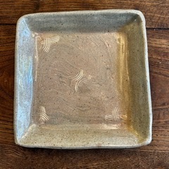 プレート皿　角皿　陶器６枚