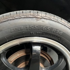 【最終値下げ‼️】14インチホイールタイヤセット🛞 【お譲りします❗️】