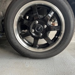 【最終値下げ‼️】14インチホイールタイヤセット🛞 【お譲りします❗️】