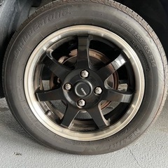 【最終値下げ‼️】14インチホイールタイヤセット🛞 【お譲りします❗️】