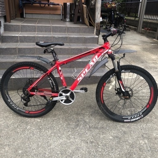 自転車　MTB 26インチ　21段　中古