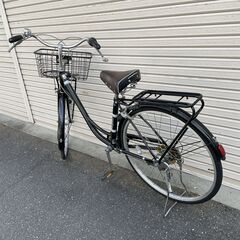 27インチ　自転車　シマノ 6段 変速機
