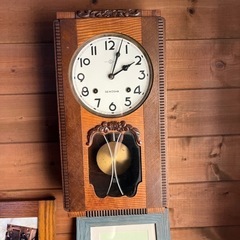 Seikosya ゼンマイ式壁掛け時計　稼働品