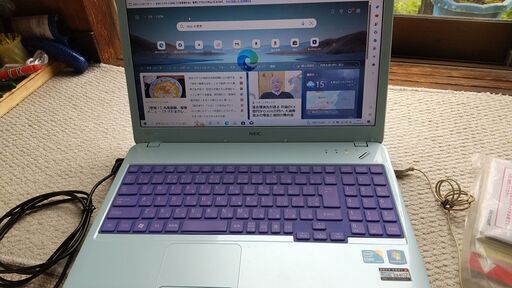 NECノートパソコン　Windows10（初期化して再インストール済）