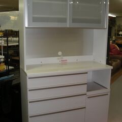 R096 高級 高橋木工 Suuny シリーズ キッチンボード、食器棚、幅120cm 美品