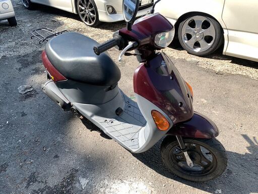 始動動画有】レッツ4 走行距離6937km 新品バッテリー 超綺麗