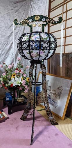 初盆供養　盆提灯