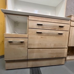 ニトリ　食器棚　ブラウン ニトリ 食器棚 ナチュラルブラウン系