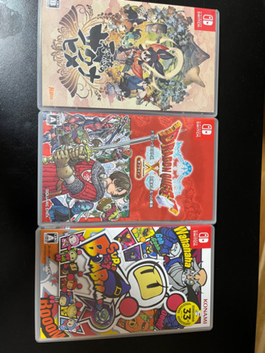 Switch ドラクエ10オフライン　ボンバーマン　サクナヒメ