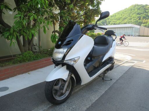 ヤマハ マジェスティ125 実働車 社外マフラー タイヤ前後バリ山