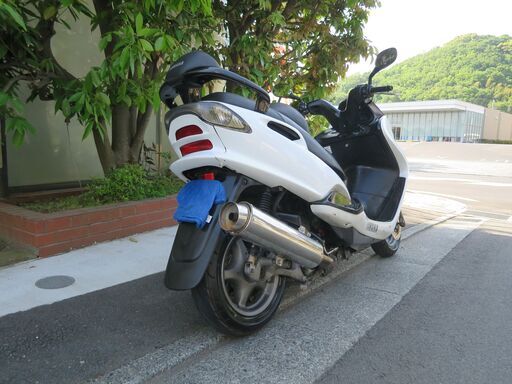 マジェスティ125 カスタム キャブレター車 バッテリー交換済み