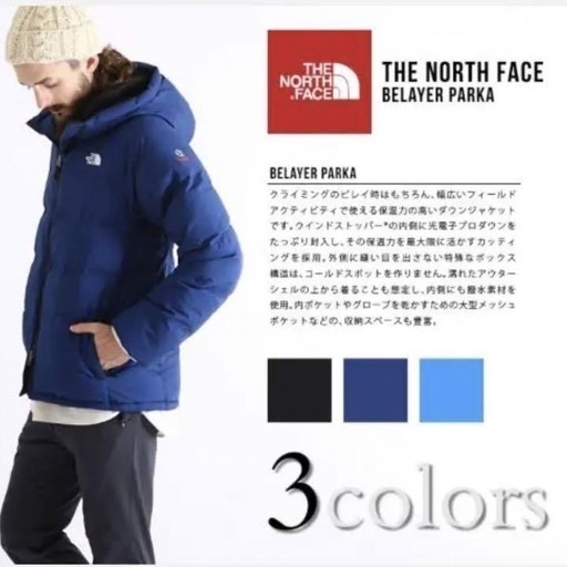 THE NORTH FACE ビレイヤーパーカ ダウン SMMIT SERIES ノースフェイス