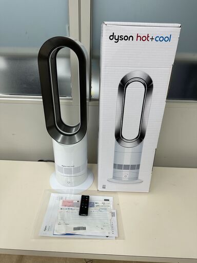 【超美品】ダイソン Dyson Hot + Cool AM09 ファンヒーター [ホワイト]