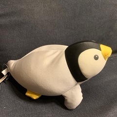 捨てるためあげます　ペンギンぬいぐるみ(マイクロビーズ)