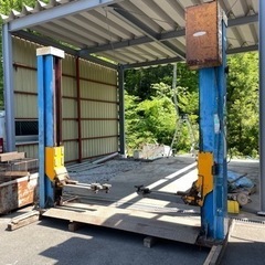 2柱リフト 中古品 車 ジャッキ 近県配送承ります！