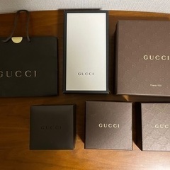 GUCCI 空箱 ショッパー セット売り