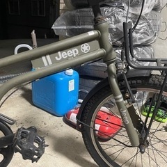 ジープ 自転車 切り替え付き 美品