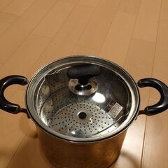 鍋(パスタパン＆蒸し器)