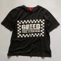 GREED Tシャツ スクエアロゴ