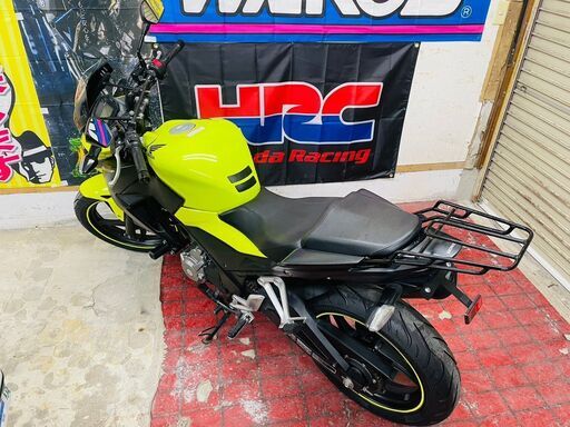 実動】ホンダ CB250F SpecialEdition 限定色 MC43 前後タイヤ新品 配送