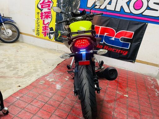 実動】ホンダ CB250F SpecialEdition 限定色 MC43 前後タイヤ新品 配送