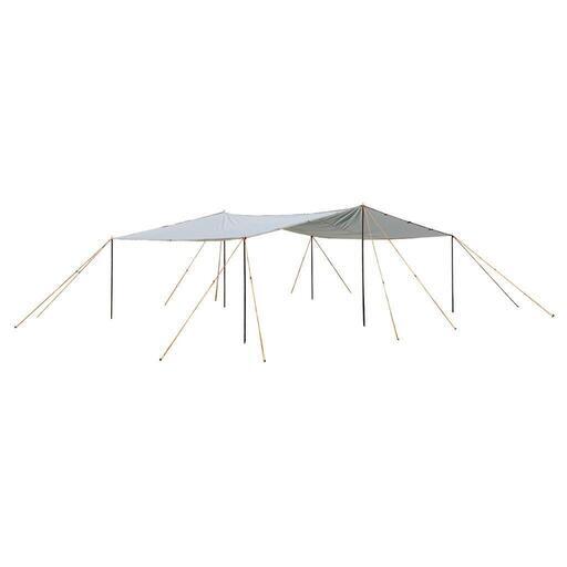 大型タープ　6mx4.4m キャプテンスタッグ　ビッグレクタタープ　使用２回 大型タープ 6mx4.4m キャプテンスタッグ ビッグレクタタープ 使用2回