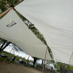 大型タープ　6mx4.4m キャプテンスタッグ　ビッグレクタタープ　使用２回