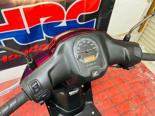 【新古車】ホンダ タクトベーシック AF79 実走行900km 配送可 ローン分割払い可 千葉県木更津市から 50cc 原付 新古車】ホンダ タクトベーシック AF79 実走行900km 配送可 ローン