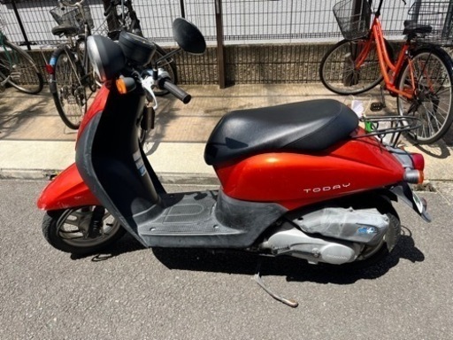 【ホンダ】トゥデイ　原付バイク　5/24〜27の期間での引き渡しになります