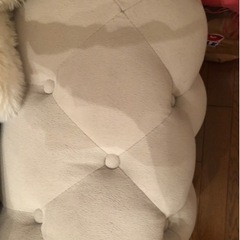 ソファー　3人掛けオットマン付き