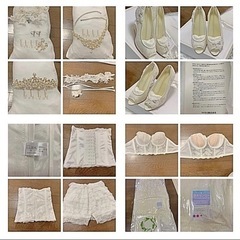 ウェディングドレス　ワタベ　13点セット