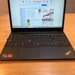 【ネット決済・配送可】美品　thinkpad  E595  爆速...