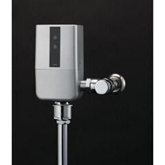 ☆TOTO TEVN30MWH 大便器自動フラッシュバルブ・VB付右吸水 大便器洗浄弁25◆オートクリーンC露出タイプ、壁給水②