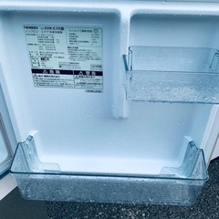 ET2177番⭐️ツインバードノンフロン2ドア冷凍冷蔵庫⭐️ 