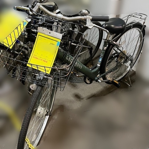 ★店頭にて試乗可★ J2397 人気シリーズ！良品 アサヒサイクル 自転車  ジオクロスプラス GEO CROSS 6段変速自転車 27インチ シティサイクル 新品参考価格33,800円クリーニング、簡易メンテナンス済み　【リユースのサカイ柏店】 中古自転車 　流山市 中古自転車 松戸市 中古自転車 我孫子市 中古自転車 船橋市 中古自転車 守谷市 中古自転車 取手市 中古自転車