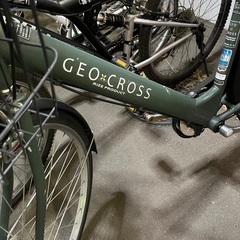 ★店頭にて試乗可★ J2397 人気シリーズ！良品 アサヒサイクル 自転車  ジオクロスプラス GEO CROSS 6段変速自転車 27インチ シティサイクル 新品参考価格33,800円クリーニング、簡易メンテナンス済み　【リユースのサカイ柏店】 中古自転車 　流山市 中古自転車 松戸市 中古自転車 我孫子市 中古自転車 船橋市 中古自転車 守谷市 中古自転車 取手市 中古自転車
