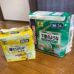 介護用品　紙パンツ　パッド