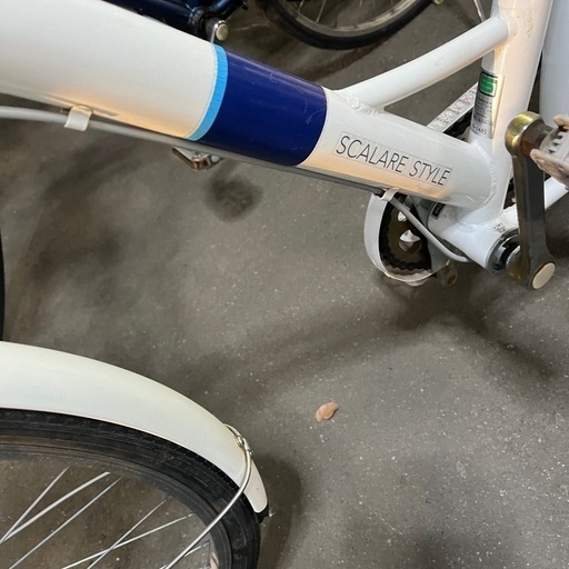 ☆店頭にて試乗可☆ J2399 良品 LEDオートライト 自転車 SCALARE STYLE