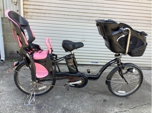 50パナソニック新機種電動アシスト自転車gyutto20インチ ブラックボディー