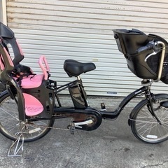 50パナソニック新機種電動アシスト自転車gyutto20インチ ブラックボディー