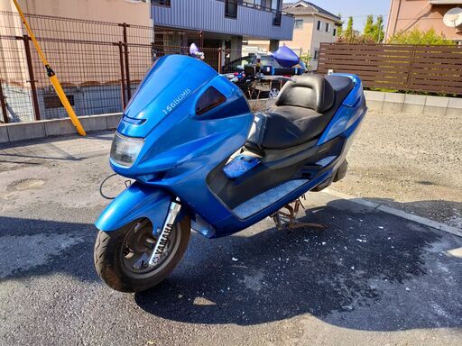【まだ受付中】ヤマハ　マジェスティ250 実働　前後ディスクブレーキ　カスタム車両