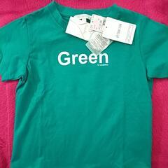 新品タグ付き✩.*˚GREEN Tシャツ 120 緑