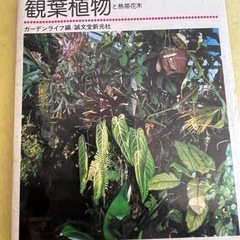 観葉植物と熱帯花木 ガーデンライフ編/誠文堂新光社  