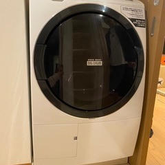取引中】HITACHI ドラム式洗濯機 2020年製 10/6kg BG-SG100FL引き取り限定