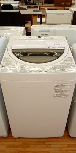 ★ジモティ割あり★ TOSHIBA 洗濯機 6.0ｋｇ 19年製 動作確認／クリーニング済み YJ077