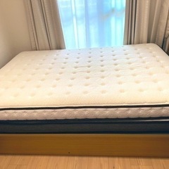 NITORIダブルベッドフレーム&マットレス2点セット ニトリ 12万円相当ダブルベッドフレームとマットレスのセット