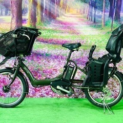 5188子供乗せ電動アシスト自転車ヤマハ3人乗り対応20インチ