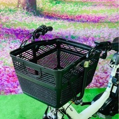 ❷ 5187子供乗せ電動アシスト自転車ヤマハ3人乗り対応20インチ