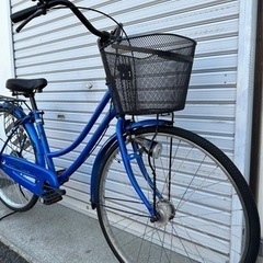 ☆前後タイヤ良品☆ 26型LEDオートライト軽快車 防犯登録料込‼︎-譲渡 