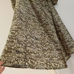 【高額商品】【とても珍しい生地】着物リメイク　カシュクールワンピース　